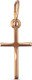 Миниатюра изображения товара Крестик из желтого золота Кристалл CC39600226773