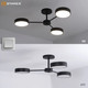 Миниатюра изображения товара Люстра Estares Mateo 45W 3R-ON/OFF-686x165-BLACK/WHITE-220-IP20