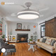 Миниатюра изображения товара Вентилятор Estares Fan Regor 50W+25W R-APP-480/1060x410-WHITE/WHITE/CLEAR-220-IP20