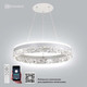 Потолочный светильник Estares Stella Ice 80W R-APP-500x1200-WHITE/CLEAR-220-IP20 — фото 5