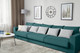 Миниатюра изображения товара Диван Mio Tesoro Модена 431.04 (бирюзовый 1480)