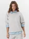 Миниатюра изображения товара Свитшот Mark Formelle 122887/1 (р.164/170-92-98, серый меланж 4306-А/644-W вышивка)