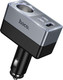 Миниатюра изображения товара Адаптер питания автомобильный Hoco Z65A Smart (черный)