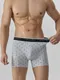 Миниатюра изображения товара Трусы мужские Mark Formelle 411235 (р.90-100, квадраты на светло-сером)