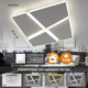 Миниатюра изображения товара Люстра Estares Aero 72W 4S-ON/OFF-455x455x57-WHITE/WHITE-220-IP20