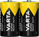 Миниатюра изображения товара Комплект батареек Varta Superlife Heavy Duty C/R14 SP2 2/24/120 / 2014101302