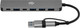 Миниатюра изображения товара USB-хаб Digma DHUB-7USB-AC (серебристый)
