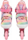 Миниатюра изображения товара Роликовые коньки CosmoRide Cleo (р-р 35-38, белый/розовый)
