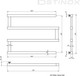 Миниатюра изображения товара Полотенцесушитель водяной Stinox Optima 50x70 / op70ral9003 (белый матовый)
