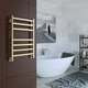 Полотенцесушитель водяной Stinox Prestige 50x80 / pr80zs (золото сатин) — фото 5