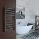 Полотенцесушитель водяной Stinox Prestige 50x100 / pr100pral9005 (черный матовый) — фото 5