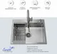 Миниатюра изображения товара Мойка кухонная Cerutti Spa Spa Gloria 5050S (матовый хром)