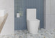 Миниатюра изображения товара Унитаз напольный Lauter W76 P-TRAP 21122761 + гигиенический душ Jet 21TZ231CH (горизонтальный выпуск)