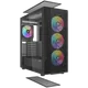 Миниатюра изображения товара Корпус для компьютера SAMA S40 BK ATX без БП / S40-BKAPA4X1-GL (черный)