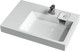 Миниатюра изображения товара Умывальник Berge BRS-8055 Lux (левый, белый)