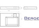 Миниатюра изображения товара Умывальник Berge BRS-8055 Lux (левый, белый)
