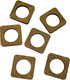 Миниатюра изображения товара Набор колец для салфеток ОМурМебель Квадрат (6шт)