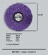 Миниатюра изображения товара Обдирочный круг BAT Коралл / 125-38-15 (фиолетовый)