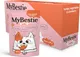 Миниатюра изображения товара Влажный корм для кошек MyBestie Паштет с мясом Индейки, Овощами и Клюквой / 161521385/CAT (80г)