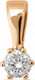 Миниатюра изображения товара Подвеска из желтого золота Кристалл CB73200226773