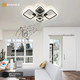 Миниатюра изображения товара Люстра Estares Oval RGBmusic 85W 5S-APP-725x460x80-BLACK/WHITE-220-IP20