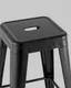Миниатюра изображения товара Табурет барный Stool Group Tolix / KD YD-H765 KD LG-01 (черный глянцевый)