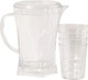 Миниатюра изображения товара Набор для напитков ILikeGift Transparent set / 5766-4-01 (white)