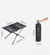 Миниатюра изображения товара Стол складной Naturehike FT07 59х40х39см / NH19Z027-Z-B (черный)