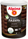 Лазурь для древесины Alpina Аква (0.9л, белый) — фото 2