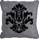 Миниатюра изображения товара Подушка декоративная MATEX Декор 2 / 03-953 (серый/черный)