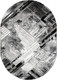 Ковер Safyun Diana / NP354-GREY-BLACK-OVAL (1.6x2.3) — фото 5