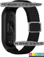 Ремешок для умных часов Bingo Braided для Xiaomi Mi Band 3/4/5/6 (черный) — фото 2
