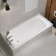 Миниатюра изображения товара Ванна стальная Lauter Brio 170 / 21S1700 + сифон 21Y11021 (с ножками)