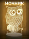 Миниатюра изображения товара Ночник ILikeGift Owl / 149-054