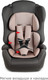 Миниатюра изображения товара Автокресло Siger Некст Lux (темно-серый/светло-коричневый)
