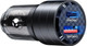 Миниатюра изображения товара Адаптер питания автомобильный Usams C36 / US-CC176  (черный)