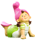 Фигурка для сада Хорошие сувениры Девочка-гномик / 7751170 — фото 4