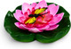 Миниатюра изображения товара Фигурка для сада GREENGO Лотос с бабочкой / 10919492