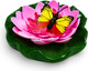 Миниатюра изображения товара Фигурка для сада GREENGO Лотос с бабочкой / 10919492