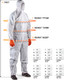 Миниатюра изображения товара Костюм рабочий УРСУС Малярный Jeta Safety / JTJPC76b (XL/54, синий)