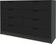 Миниатюра изображения товара Комод Interline Концепт КТ-К157 Глосс (антрацит/черный)