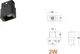 Миниатюра изображения товара Трековый светильник ILedex Technical Vision 4822-018-L36-2W-24DG-4000K-BK