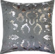 Миниатюра изображения товара Подушка декоративная MATEX Luxury Змея / 13-952 (серебристый/серый)