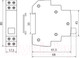 Миниатюра изображения товара Кнопка на DIN-рейку TDM SQ0214-0017