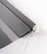 Миниатюра изображения товара Рулонная штора LEGRAND День-ночь Easy Fix 47x160 / 58152437 (графит)
