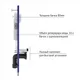 Миниатюра изображения товара Унитаз подвесной с инсталляцией Berges Ventas Rimless + Visam Slim 525 / EX-043344 (с кнопкой)