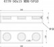 Бра ILedex Link 4778-50x15 MBK+SGD — фото 6