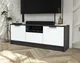 Миниатюра изображения товара Тумба Interline ТВ Концепт КТ-ТВ3-50 Глосс (антрацит/белый)