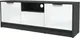 Миниатюра изображения товара Тумба Interline ТВ Концепт КТ-ТВ3-50 Глосс (антрацит/белый глянец)
