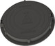 Миниатюра изображения товара Люк канализационный PLASTKRAFT А15 15Кн h110 (черный)